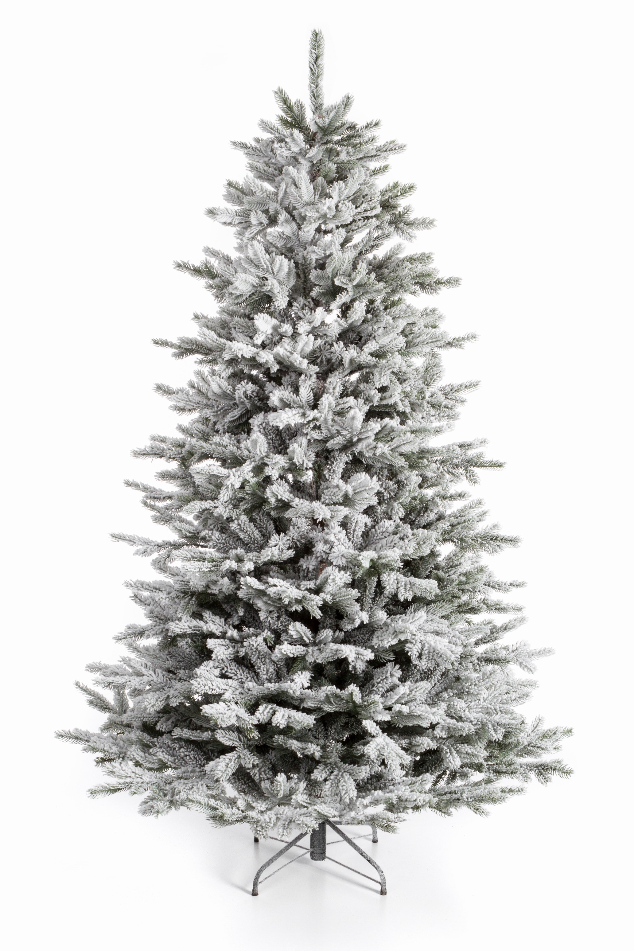 Smrek Tatranský 3D 220 cm zasnežený – umelý vianočný stromček